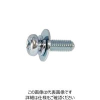 SUNCO 三価ホワイト (+)ナベP=3(丸先 3×8 (1200本入) 10-00-5003-0030-0080-03（直送品）