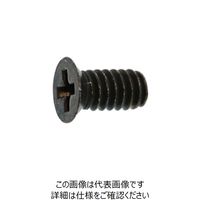 SUNCO 三価ブラック #0-1（+）サラ小ネジ 1.4×4.5 （10000本入） 262-0946（直送品）