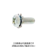SUNCO 三価ホワイト SタイプナベLO=2外歯 4×8 (1500本入) 30-00-7005-0040-0080-03（直送品）