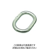 水本機械製作所 水本 リング ステンレス 楕円リンク 線径22mm 内長110mm A-1891 1個 194-9992（直送品）