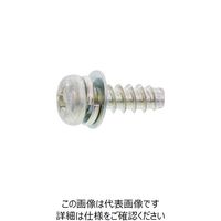 SUNCO 三価ブラック BタイプナベP=4 3×10 (1200本入) 30-00-8004-0030-0100-04 1箱(1200本)（直送品）