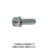 SUNCO 三価ホワイト B12+小形UP P=2 8×25 (300本入) 10-00-01K2-0080-0250-03（直送品）