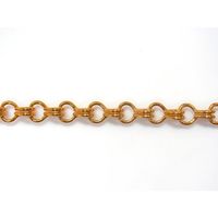 ニッサチェイン アルミカラーチェン 30m 金 AR16-GD 1本 127-7093（直送品）