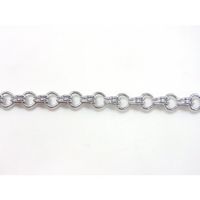 ニッサチェイン アルミカラーチェン 30m 銀 AR16-SV 1本 127-8696（直送品）