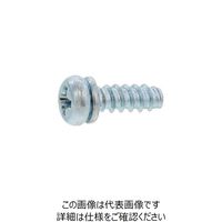 SUNCO クロメート BタイプナベP=2 3×12 (2500本入) 30-00-8002-0030-0120-02 1箱(2500本)（直送品）