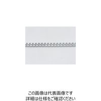 ニッサチェイン アルミカラーチェン 30m 銀 AS18F-SV 1本 126-4510（直送品）