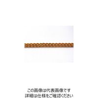 ニッサチェイン アルミカラーチェン 30m 金 AS22F-GD 1本 126-4540（直送品）
