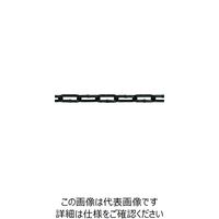 水本機械製作所 水本 アルミカラーチェーン ブラック 15m 線径8mm AL-8BK 1本 849-0303（直送品）