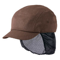 住商モンブラン キャップたれ付 兼用 ブラウン F OV9004-7 1枚（直送品）