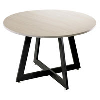 【軒先渡し】B.Bファニシング Noxia ラウンドダイニングテーブル 幅1100×奥行1100×高さ725mm ウォッシュホワイト 1台（直送品）