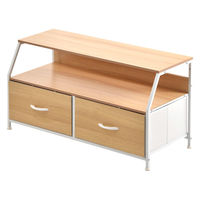 【軒先渡し】B.Bファニシング Regal 棚付きリビングチェスト ロータイプ 幅940×奥行415×高さ485mm ナチュラル 1台（直送品）