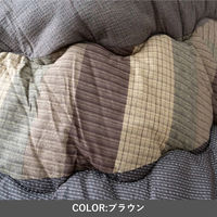 イケヒコ かすみ2 ブラウン 225×225cm 1181931066811 1個（直送品）