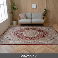 イケヒコ リーガたたみ ラグ 2300×3300mm ワイン 1272920283801 1枚（直送品）