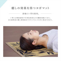 イケヒコ ボタニカル い草ラグ 660×1850mm ベージュ 1330010020304 1枚（直送品）