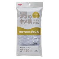 アイセン キメ肌ボディタオル超やわらかめ BY511 1個（直送品）