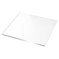 カンテック 透明アクリル板5.0t 300mm×300mm 113000000050 1セット(10枚)（直送品）