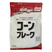 コーンフレーク 甘くないフレーク 業務用 日本ケロッグ合同会社 340g 6個入 4901113371659（直送品）