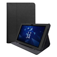 エムディーエス  京セラ DIGNO Tab2 5G KYT35対応 手帳型ケース(スタンダード)ブラック MDS-TCCKYT35BK（直送品）