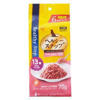 ヘルシーステップ 13歳からのシニア用 チキン・ささみと野菜（70g×6個）1袋 アイリスオーヤマ ドッグフード ウェット パウチ