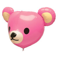 株式会社TakaraTec ダイカットのクマ型バルーン 風船 ピュアピンク装飾 イベント お祭り 0204010309 1セット(10枚入)（直送品）