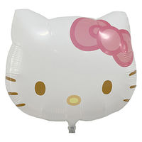 サンリオキティダイカットバルーン 風船 装飾 イベント お祭り リボン紐付き 0204010315 1セット(10枚入)（直送品）