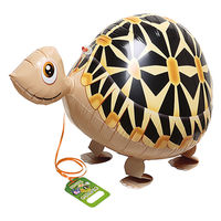 お散歩バルーン 風船 ホシガメ ヘリウム イベント お祭り 縁日 10枚入り 0204030020 1セット(10枚入)（直送品）