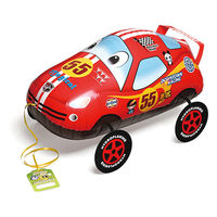 お散歩バルーン 風船レーシングカー ヘリウム イベントお祭り 縁日 10枚入り 0204030042 1セット(10枚入)（直送品）