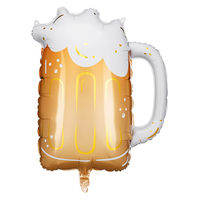 株式会社TakaraTec ビアー デザインフィルムバルーン 風船 装飾 イベント 夏 お祭り 0210330049 1セット(5袋入)（直送品）