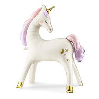 株式会社TakaraTec 自立するユニコーンデザインフィルムバルーン 風船 装飾 イベントAIR対応 0210330052 1袋（直送品）