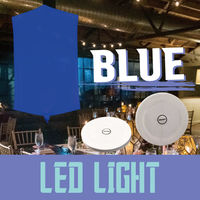 株式会社TakaraTec バルーンランタン照明 ブルー 直径6cm 0509010064 1セット(10個入)（直送品）