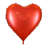 株式会社TakaraTec XXLサイズの大きな ハートレッド バルーン風船 装飾 イベント パーティー 0210360001 1袋（直送品）