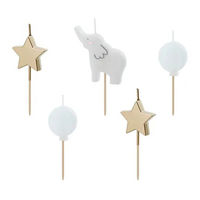 株式会社TakaraTec バースデーキャンドル エレファント イベント 誕生日 ケーキ 5本入り 0525052001 1個（直送品）