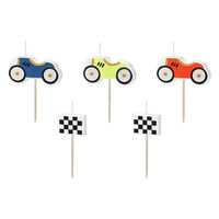 株式会社TakaraTec バースデーキャンドル レーシングカー パーティー 誕生日 ケーキ5本入り 0525052002 1個（直送品）