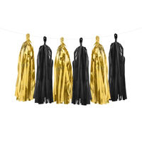 株式会社TakaraTec タッセルガーランド ゴールド&ブラック イベント パーティー 0525072000 1個（直送品）