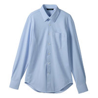 住商モンブラン シャツ 兼用 長袖 ブルー LL SS011-22 1枚（直送品）