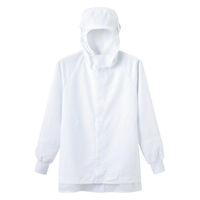 住商モンブラン フード一体型ブルゾン 兼用長袖 白 M RL8801-2 1枚（直送品）