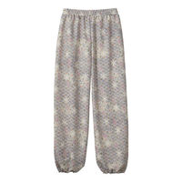 住商モンブラン 茶衣着パンツ レディス 吉祥七宝グレー L SB005-92 1枚（直送品）