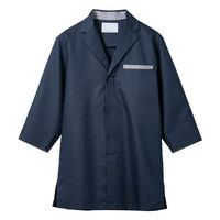 住商モンブラン 調理コート兼用7分袖 ネイビー/グレー 3L ST002-82 1枚（直送品）