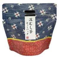 桑原園の壮太の茶 和柄 深蒸し茶ティーバッグ fukaTBtg2.5×10 1セット(2.5g×10パック×8袋)（直送品）