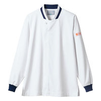 住商モンブラン サービスコート兼用長袖 白/ネイビー SS ST001-0182 1枚（直送品）