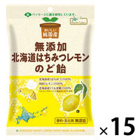 飴 個包装 純国産 はちみつレモンのど飴 57g 1セット(1個×15)
