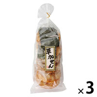 煎餅 個包装 お配り菓子 草加せん ミックス 6枚入 1セット(1個×3)