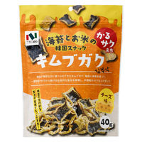 韓国スナック 海苔 米スナック ニコニコのり　キムブガクチーズ味 40g 1個