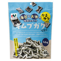 韓国スナック 海苔 米スナック ニコニコのり　キムブガクしお味 40g 1個