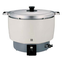 パロマ 業務用ガス炊飯器スタンダードタイプ(3.3升 LPガス 固定取手) PR-6ESS LPG 1台