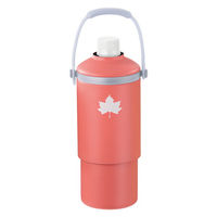 真空「温・冷」ペットボトルシリンダー ピンク 81287642 LOGOS/ロゴス