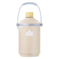 真空「温・冷」ペットボトルシリンダー ベージュ 81287643 LOGOS/ロゴス