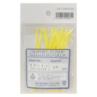 エスケイ工機 カラータイ AD-100YE(20) 1個（直送品）