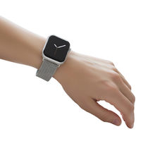 エアージェイ Apple Watchバンド(伸縮ナイロン) AWB-5 GY 1本（直送品）