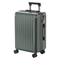 スーツケース 拡張機能・HINOMOTO超静音キャスター【NT-XB0502】 NT-XB0502 ミッドナイトグリーン M 1台（直送品）